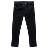 Klai Black Velvet Slim Pant