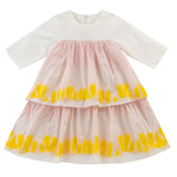 Kipp Yellow Aurora Dress