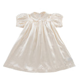 Kipp White Classic Metallic Dress