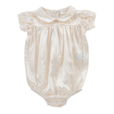 Kipp White Classic Metallic Romper