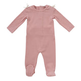 Kipp Pink Laced Footie