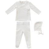 Kipp White Textured Set & Hat