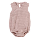 Kipp Pink Textured Cotton Romper