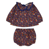 Louis Louise Indigo Romantic Flower Lissou Set