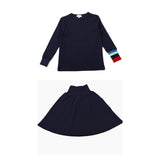 Bopop Navy Striped Set