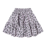 Tocoto Vintage Purple Animal Print Short Skirt