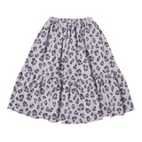 Tocoto Vintage Purple Animal Print Skirt