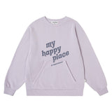 Tocoto Vintage Lilac 'My Happy Place' Sweatshirt