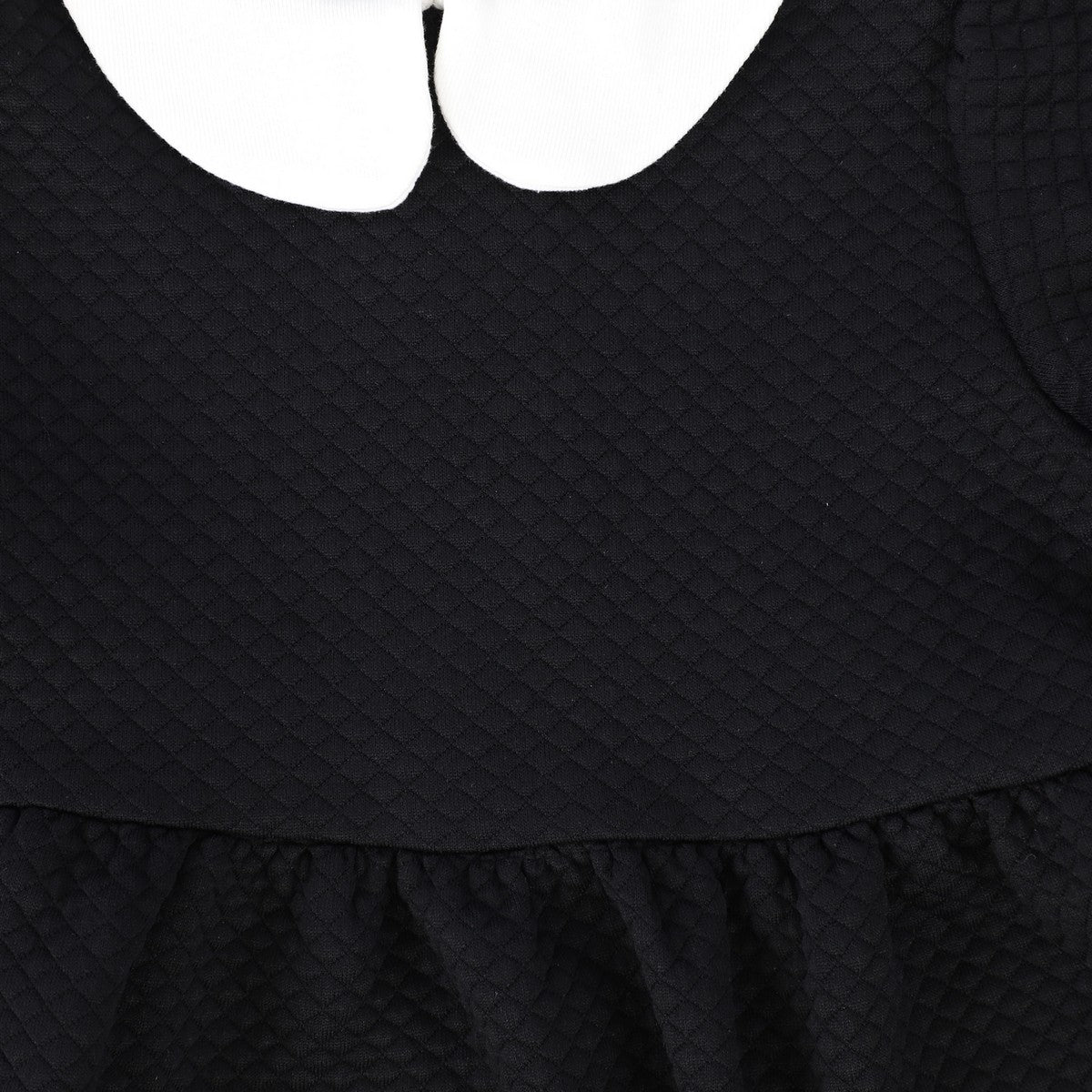 Black & White Peter Pan Collar Dress