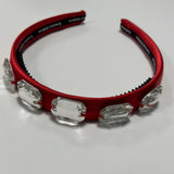 Limited Edition Red Bejeweled Headband