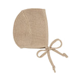 Lilette Taupe Chunky Knit Bonnet