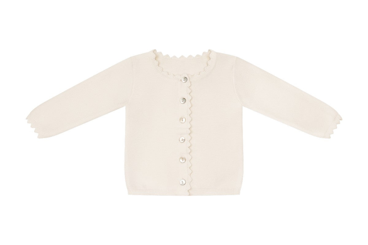 Kipp White Classic Cardigan – Young Timers Boutique