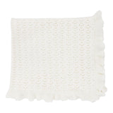 Analogie Cream Knit Grirls Blanket