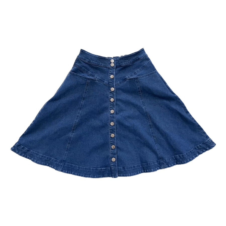 Froo Denim Olive Skirt – Young Timers Boutique