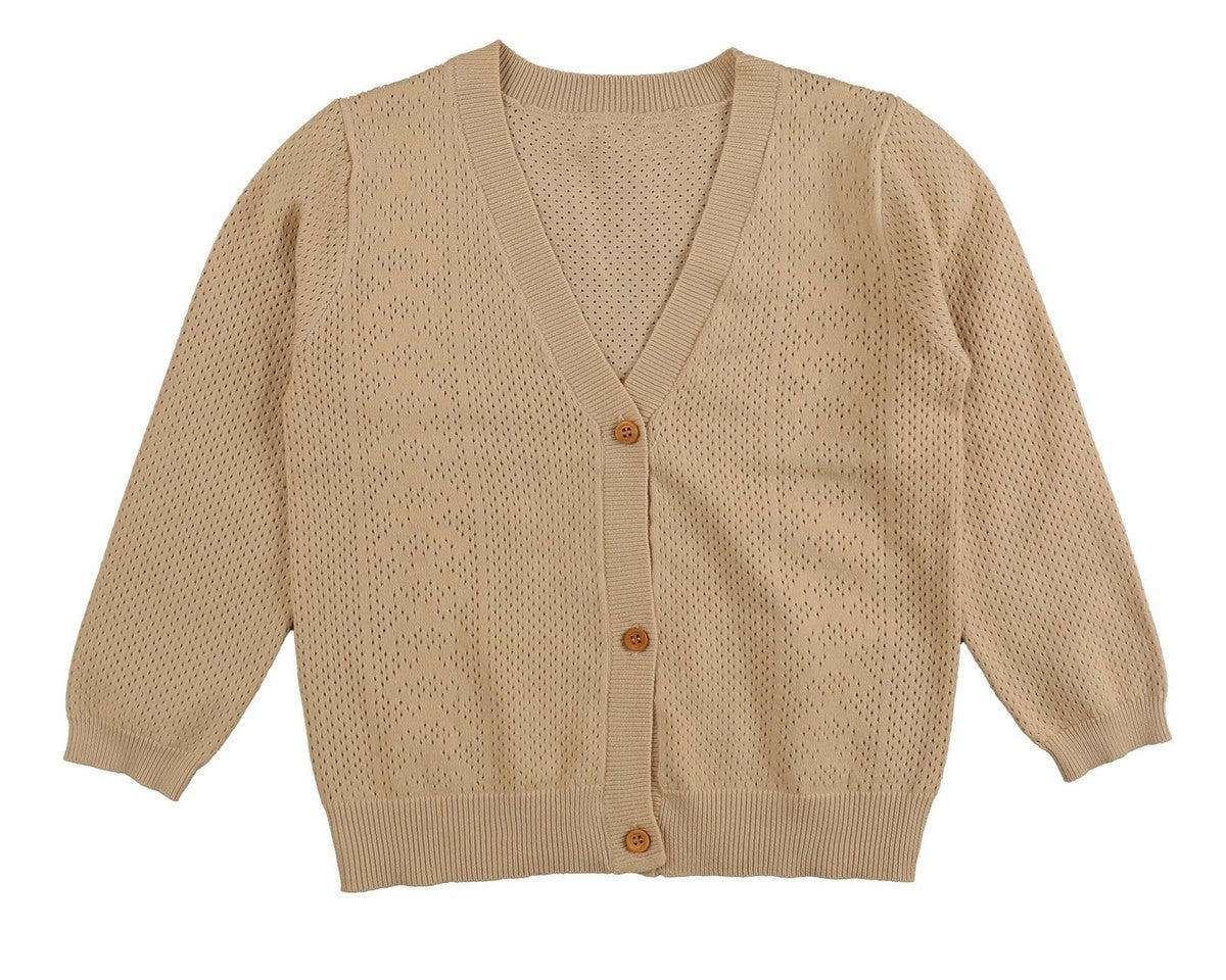 Noma Oatmeal Pointelle Cardigan – Young Timers Boutique