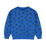 Bonmot Fresh Blue Allover Maths Sweatshirt