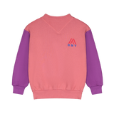 Bonmot Dusty Pink V-Neck Sweatshirt