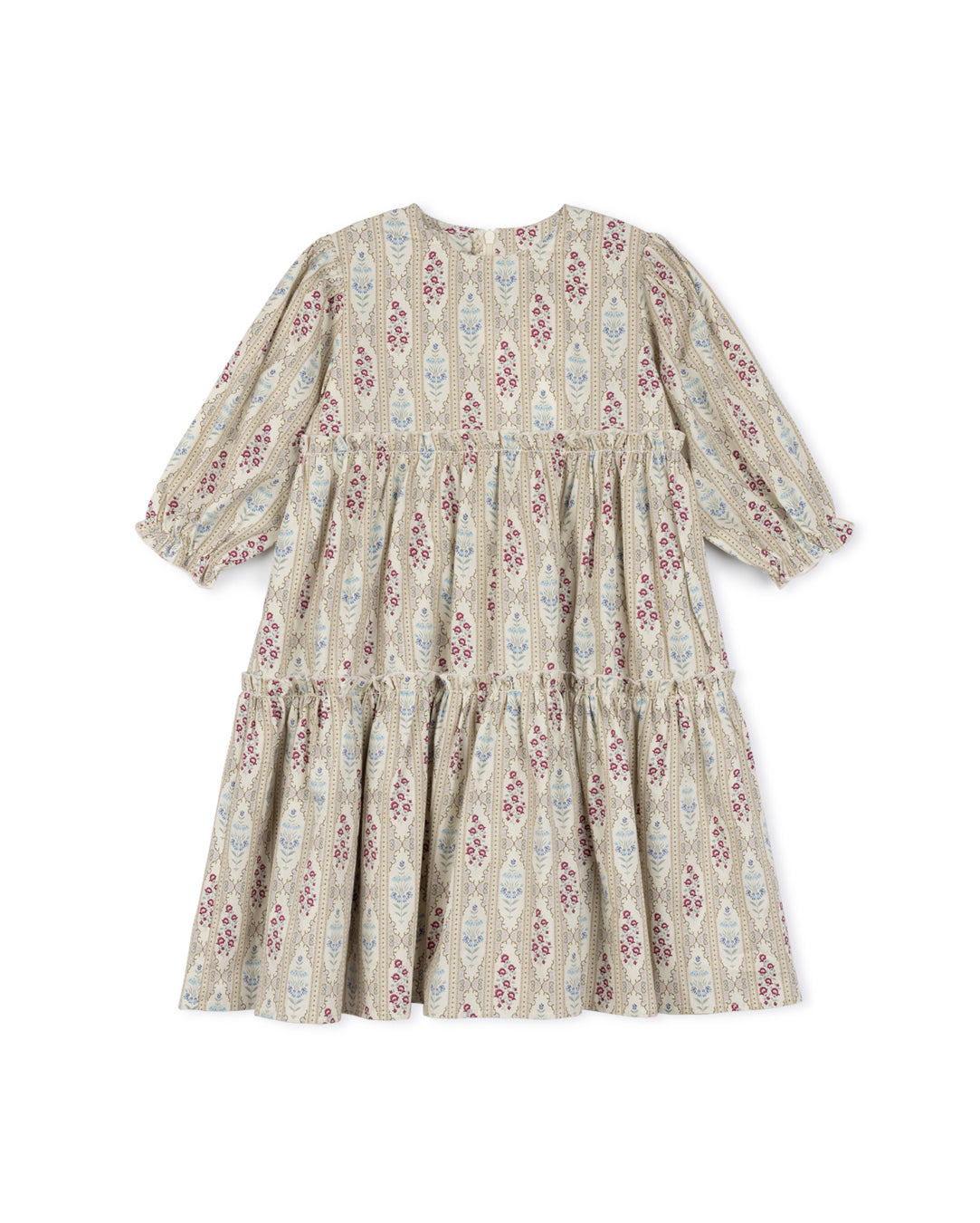 One Child Floral Malden Floral Striped Swing Dress – Young Timers Boutique
