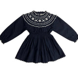 The New Society Midnight Navy Pune Dress