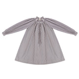 Little Parni Plum Striped Dress