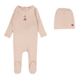 Lilette Pink Doll Footie Set