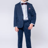 Appaman Indigo Wales Check Stretchy Mod Suit