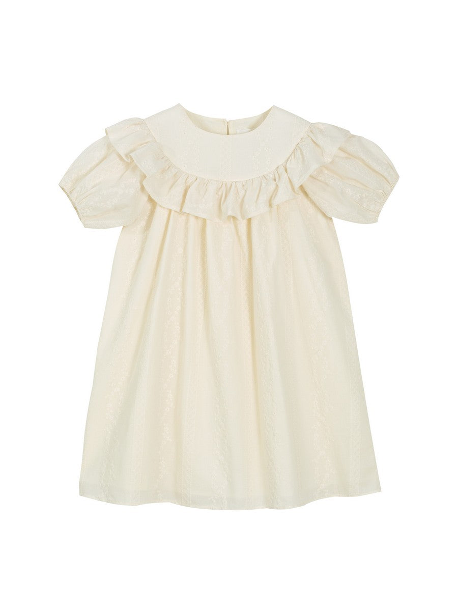 C'era Una Volta Cream Embroidered Emma Dress – Young Timers Boutique